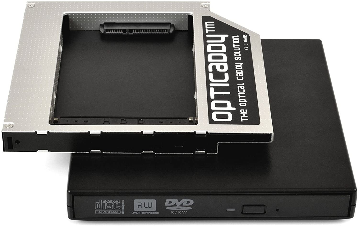 HD Caddy Slim Boîtier de Disque Dur Deuxième SATA HDD – Image 2