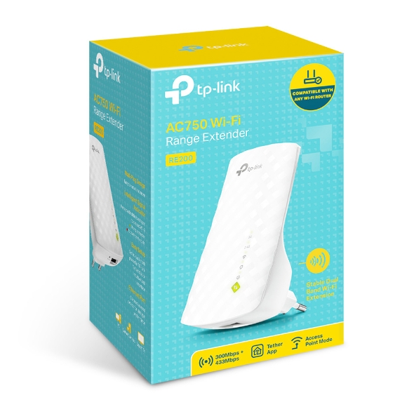 TP-Link Répéteur WiFi(RE200), Amplificateur WiFi AC750 – Image 4